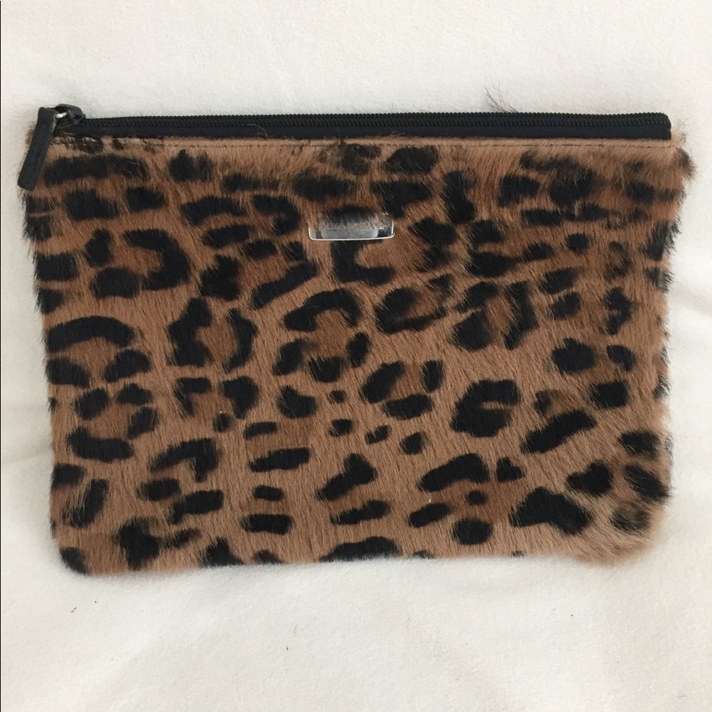 Dolce &Gabbana clutch, soft fabric and fur.